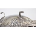 eleganta fructiera neo-rococo, din argint. cca 1900.  atelier Italian